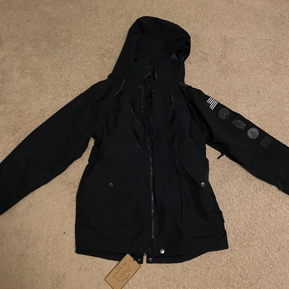 Saga Fatigue Mens Jacket Black - XL - Picture 1 of 2